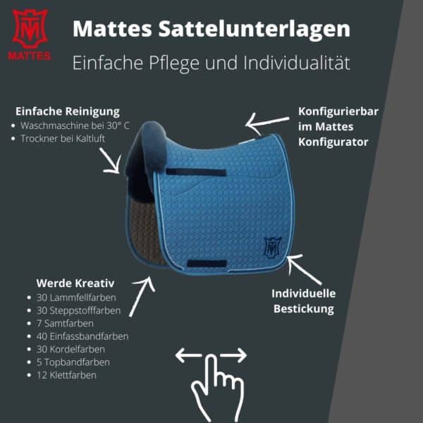 Mattes Sattelunterlagen Konfigurator